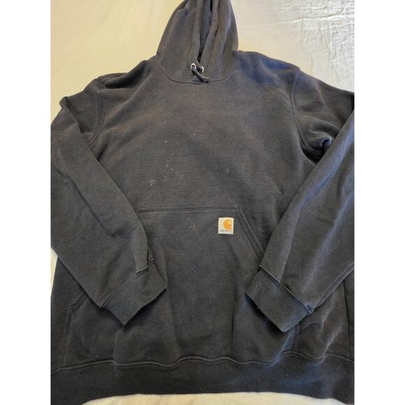 Carhartt Men's Size Large Black Original Fit Hoodie - Picture 1 of 5